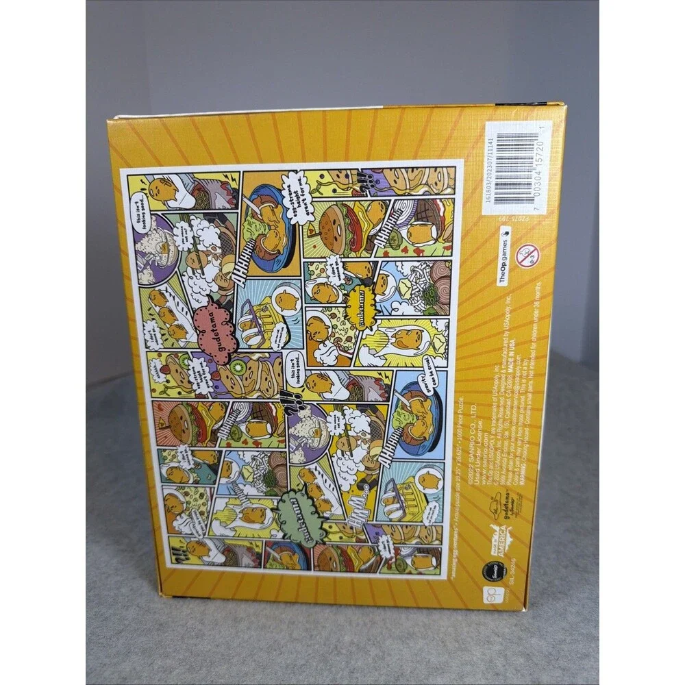 Gudetama “Amazing Egg-Ventures” 1000 Piece Jigsaw Puzzle